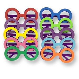 Craftworkz EVA Fun Foam Glasses Assorted Colours