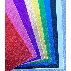 Craftworkz Foam Sheets Assorted Colours - Glitter
