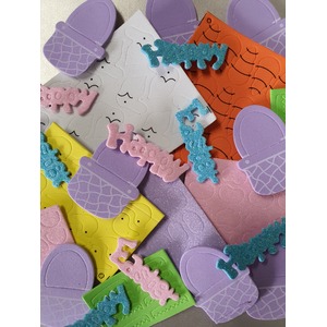 Adhesive Foam Shapes - Easter