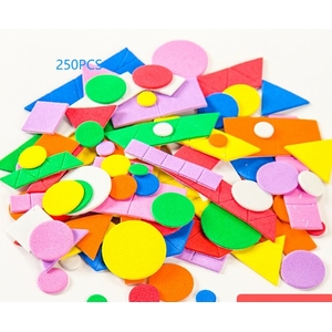 Speedy Adhesive Foam Geometric Shapes