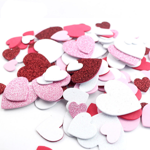 Speedy Adhesive Foam Shapes - Glitter Heart
