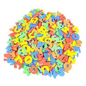 Little Learner Adhesive Foam Shapes - Uppercase Letters (Alphabet)