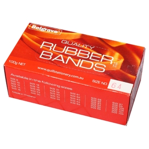 Belgrave Rubber Bands - Size 64