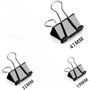 Marbig Fold Back Clips 36 Assorted Sizes