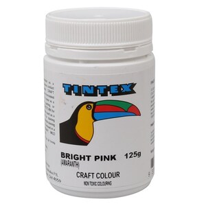 Tintex Craft Powder 125g Bright Pink