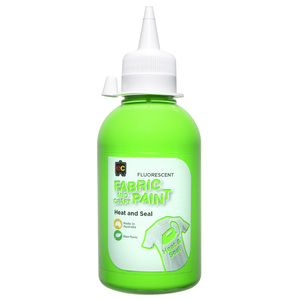 EC Fabric and Craft Paint Fluorescent Green