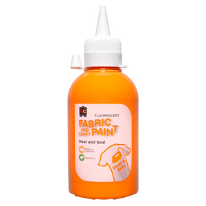 EC Fabric and Craft Paint Fluorescent Orange