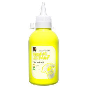 EC Fabric and Craft Paint Fluorescent Yellow