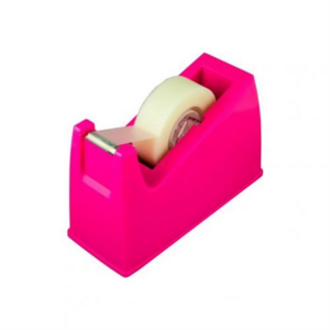 Sticky Tape Dispenser Medium - Hot Pink