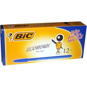 Bic Economy Medium Pen Blue