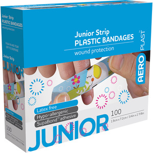 Plastic Bandages – Junior Strip