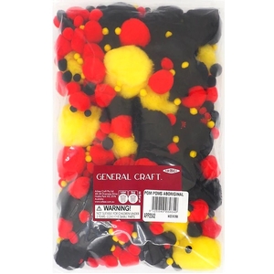 Arbee Pom Poms Aboriginal Colours