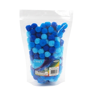 Arbee Pom Poms Blue Tones