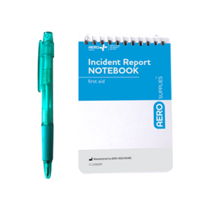 Incident Report Notebook with Pen