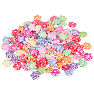 Zart Plastic Flower Beads
