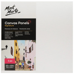 Mont Marte Signature Canvas Panel 30 x 30cm 