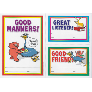 Australian Teaching Aids Good Manners Certificate