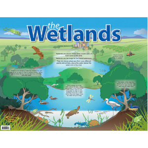 Australian Teaching Aids Chart - The Wetlands