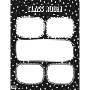 Class Rules Chart - Black & White