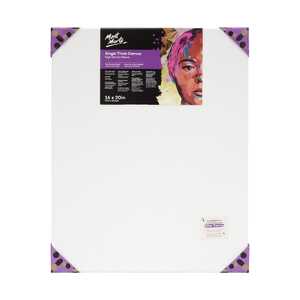 Mont Marte Single Thick Premium Stretched Canvas -  40.6 x 50.8cm (16 x 20in)