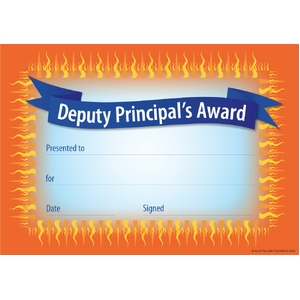 Australian Teaching Aids Deputy Principal's Award - Certifcates