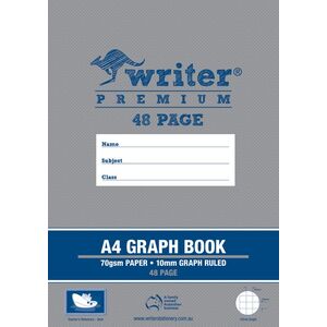 Writer Premium Graph Exercise Book - Boat