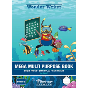 Wonder 2 Mega Writer Multi Purpose Book