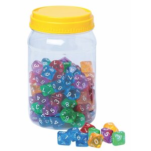 Elizabeth Richards 10-Sided Polyhedral Dice Set 