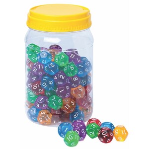 Elizabeth Richards 12-Sided Polyhedral Dice Set