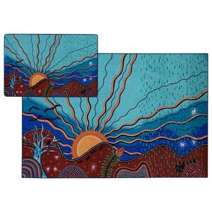 Elizabeth Richards Indigenous Season Carpet - Small 150cm x 100cm