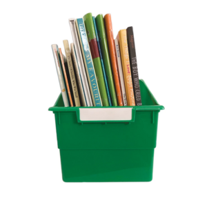 Elizabeth Richards Plastic Classroom Book Tubs