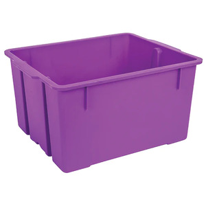 Elizabeth Richards Heavy Duty Storage Bin Purple