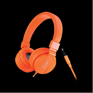 Elizabeth Richards Folding Headphones - Orange