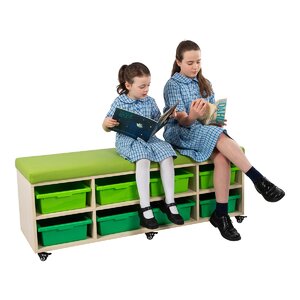 Elizabeth Richards 8 Mobile Storage Trolley With Seat