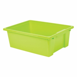 Elizabeth Richards Plastic Tote Tray Lime Green