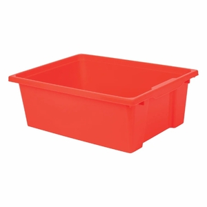 Elizabeth Richards Plastic Tote Tray Red