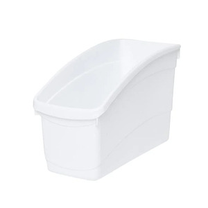 Elizabeth Richards Plastic Book Tub White