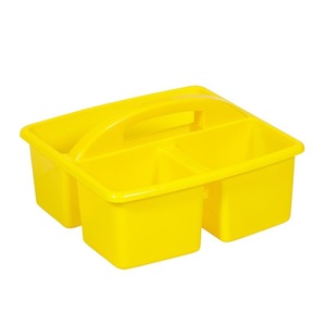 Elizabeth Richards Small Plastic Caddy Yellow