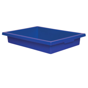 Elizabeth Richards Small Plastic Tote Tray - Blue