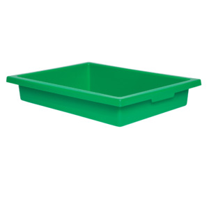 Elizabeth Richards Small Plastic Tote Tray - Green