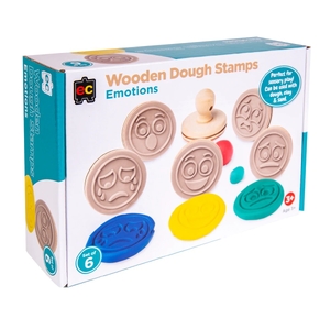 EC Wooden Dough Stamps - Emotions