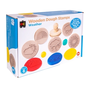 EC Wooden Dough Stamps - Weather