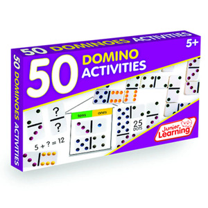 Junior Learning 50 Dominoes Activities