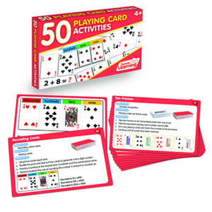 Junior Learning 50 Playing Cards Activities