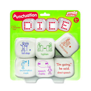 Junior Learning Punctuation Dice