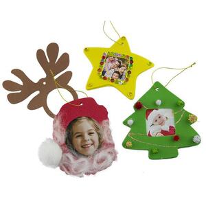 Mini Christmas Foam Photo Frame Kit