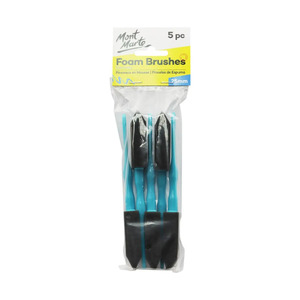 Mont Marte Foam Hobby Brushes 25mm