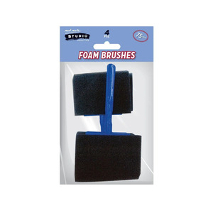 Mont Marte Foam Hobby Brushes 75mm