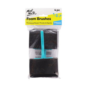 Mont Marte Foam Hobby Brushes 100mm
