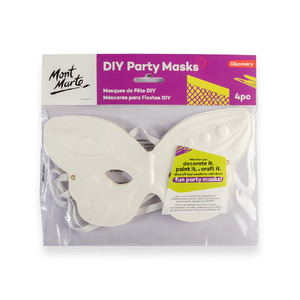Mont Marte Papier Mache' Eye Masks Half Butterfly